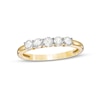 Thumbnail Image 1 of Previously Owned - 1/2 CT. T.W. Diamond Five Stone Anniversary Band in 10K Gold