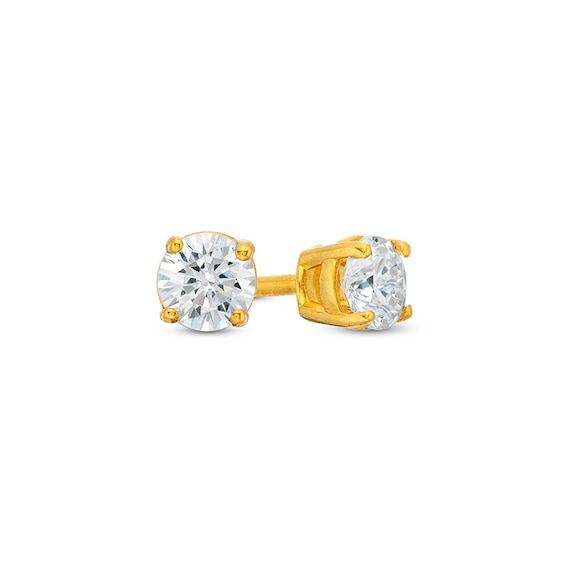 Previously Owned - 1/4 CT. T.w. Diamond Stud Earrings in 14K Gold