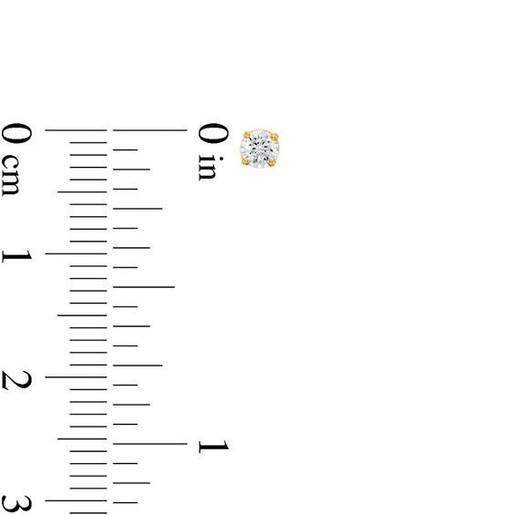 Previously Owned - 1/4 CT. T.w. Diamond Stud Earrings in 14K Gold