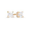 Thumbnail Image 1 of Previously Owned - 1/4 CT. T.W. Princess-Cut Diamond Stud Earrings in 14K Gold