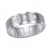 Thumbnail Image 1 of Previously Owned - Triton 8.0mm Diamond Accent Comfort Fit Tungsten Carbide Wedding Band