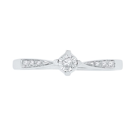 Previously Owned - Diamond Accent Promise Ring in 10K White Gold