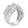 Thumbnail Image 2 of Previously Owned - 2 CT. T.W. Diamond Bypass Ring in 10K White Gold