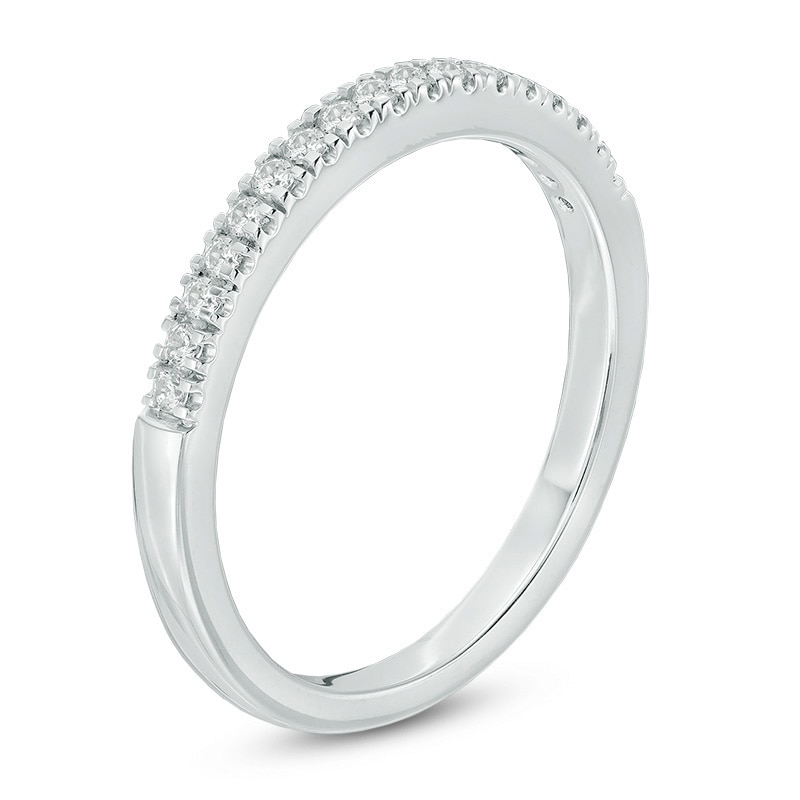 Main Image 2 of Previously Owned - Ever Us™ 1/6 CT. T.W. Diamond Band in 14K White Gold