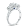 Thumbnail Image 2 of Previously Owned - Vera Wang Love Collection 1-1/3 CT. T.W. Emerald-Cut Diamond Frame Engagement Ring in 14K White Gold