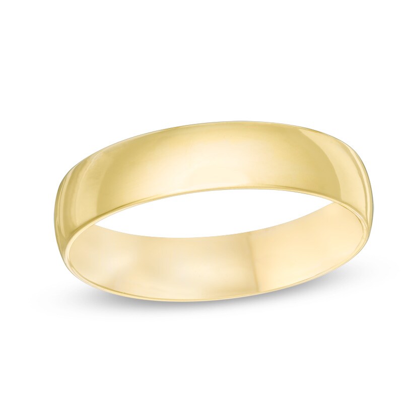 Main Image 1 of Previously Owned - 5.0mm Comfort-Fit Wedding Band in 14K Gold