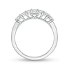Thumbnail Image 3 of Previously Owned - Zales Private Collection 1/2 CT. T.W. Colourless Diamond Seven Stone Wedding Band in 14K White Gold