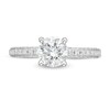 Thumbnail Image 3 of Previously Owned - Celebration Ideal 1 CT. T.W. Diamond Engagement Ring in 14K White Gold