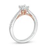 Thumbnail Image 3 of Previously Owned - Zales Private Collection 5/8 CT. T.W. Princess-Cut Diamond Engagement Ring in 14K Two-Tone Gold