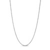 Thumbnail Image 1 of Previously Owned - 1.6mm Glitter Rope Chain Necklace in Solid 10K White Gold - 18"