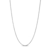 Previously Owned - 1.6mm Solid Glitter Rope Chain Necklace In 10K White Gold - 18