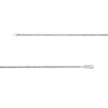 Thumbnail Image 3 of Previously Owned - 1.6mm Glitter Rope Chain Necklace in Solid 10K White Gold - 18"