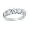 Thumbnail Image 1 of Previously Owned - 1 CT. T.W. Diamond Five Stone Anniversary Band in 10K White Gold
