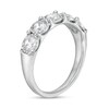 Thumbnail Image 3 of Previously Owned - 1 CT. T.W. Diamond Five Stone Anniversary Band in 10K White Gold
