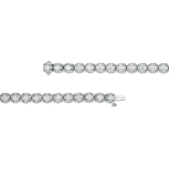 Previously Owned - 10 CT. T.w. Diamond Tennis Bracelet in 10K White Gold