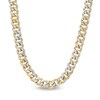 Thumbnail Image 1 of Previously Owned - Made in Italy Men's 5.6mm Diamond-Cut Cuban Curb Chain Necklace in Hollow 10K Gold - 22"