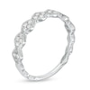Thumbnail Image 3 of Previously Owned - 1/4 CT. T.W. Quad Diamond Vintage-Style Anniversary Band in 10K White Gold