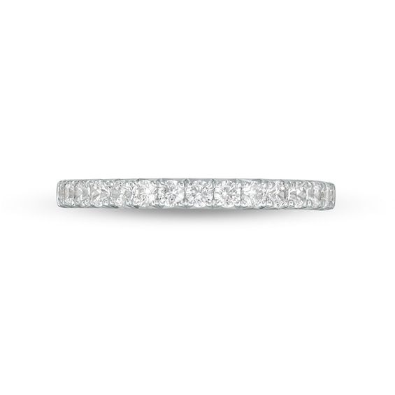 Previously Owned - 1/2 CT. T.w. Lab-Grown Diamond Band in 14K White Gold (F/Vs2)