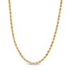 Thumbnail Image 1 of Previously Owned - 3.15mm Evergreen Rope Chain Necklace in Hollow 10K Gold - 24"