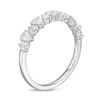 Thumbnail Image 3 of Previously Owned - 3/4 CT. T.W. Pear-Shaped and Round Diamond Alternating Band in 14K White Gold