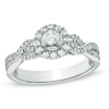 Thumbnail Image 1 of Previously Owned - Celebration Grand® 1/2 CT. T.W. Diamond Engagement Ring in 14K White Gold (H-I/I1)