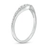 Thumbnail Image 3 of Previously Owned - 1/5 CT. T.W. Diamond Five Stone Contour Anniversary Band in 10K White Gold