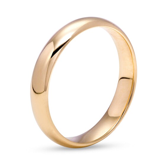 Previously Owned - 4.0mm Low Dome Comfort-Fit Wedding Band in 10K Gold