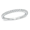 Thumbnail Image 1 of Previously Owned Vera Wang Love Collection 1/4 CT. T.W. Diamond Band in 14K White Gold