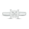 Thumbnail Image 4 of Previously Owned Vera Wang Love Collection 1-5/8 CT. T.W. Princess-Cut Diamond Engagement Ring in 14K White Gold (I/SI2)