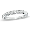Thumbnail Image 1 of Previously Owned 1/2 CT. T.W. Diamond Seven Stone Band in 10K White Gold