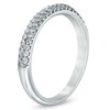 Thumbnail Image 3 of Previously Owned Vera Wang Love Collection 3/8 CT. T.W. Diamond Two Row Band in 14K White Gold