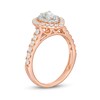 Thumbnail Image 3 of Previously Owned 1 CT. T.W. Pear-Shaped Diamond Double Frame Engagement Ring in 14K Rose Gold