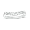 Thumbnail Image 1 of Previously Owned - 1 CT. T.W. Diamond Contour Seven Stone Anniversary Band in 14K White Gold