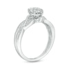 Thumbnail Image 2 of Previously Owned - 1/5 CT. T.W. Composite Diamond Bypass Promise Ring in 10K White Gold