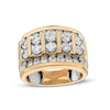 Thumbnail Image 1 of Previously Owned - 3 CT. T.W. Diamond Column Wedding Band in 14K Gold