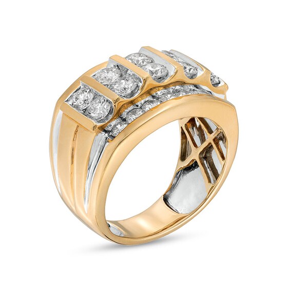 Previously Owned - 3 CT. T.w. Diamond Column Wedding Band in 14K Gold