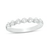 Thumbnail Image 1 of Previously Owned 3/4 CT. T.W. Diamond Seven Stone Anniversary Band in 10K White Gold