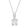 Thumbnail Image 1 of Previously Owned Love's Destiny by Peoples 5/8 CT. T.W. Diamond Solitaire Pendant in 14K White Gold (I/I2)