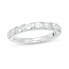 Thumbnail Image 1 of Previously Owned Vera Wang Love Collection 3/4 CT. T.W. Emerald-Cut Diamond Band in 14K White Gold (I/SI2)