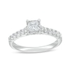 Thumbnail Image 1 of Previously Owned 3/4 CT. T.W. Princess-Cut Diamond Engagement Ring in 14K White Gold