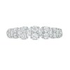 Thumbnail Image 4 of Previously Owned 5/8 CT. T.W. Baguette and Round Diamond Band in 14K White Gold