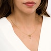 Thumbnail Image 2 of Previously Owned Bold Cross Outline Pendant in 10K Gold