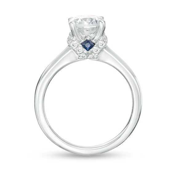 Previously Owned - Vera Wang Love Collection 1-5/8 CT. T.w. Diamond Engagement Ring in 14K White Gold (I/Si2)
