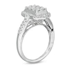 Thumbnail Image 3 of Previously Owned - Marilyn Monroe™ Collection 1 CT. T.W. Multi-Diamond Ornate Frame Engagement Ring in 14K White Gold