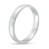 Thumbnail Image 3 of Previously Owned - 4.0mm Low Dome Wedding Band in 14K White Gold