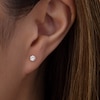Thumbnail Image 2 of Previously Owned - 1/4 CT. T.W. Diamond Solitaire Stud Earrings in 10K White Gold