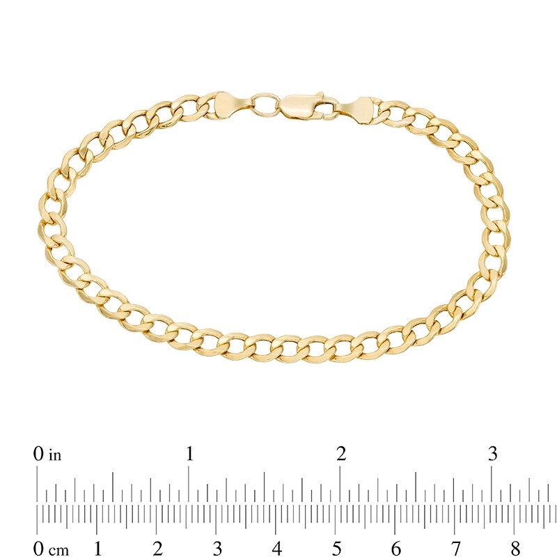 Main Image 3 of Previously Owned - 5.3mm Curb Chain Necklace and Bracelet Set in 10K Gold