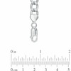 Thumbnail Image 2 of Previously Owned - Men's 7.6mm Curb Chain Necklace in Sterling Silver - 24"