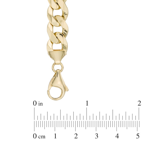 Previously Owned - Men's 10.3mm Curb Chain Necklace in 10K Gold - 24"
