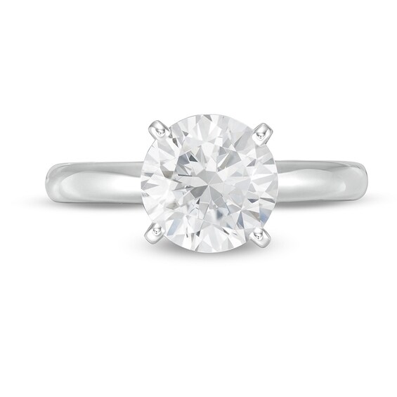 Previously Owned - 2 CT. Lab-Grown Diamond Solitaire Engagement Ring in 14K White Gold (F/Vs2)